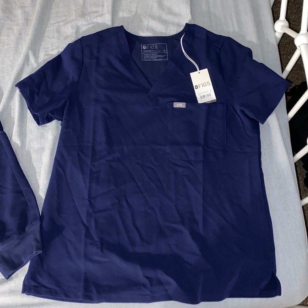 Figs Navy Blue Scrub Set (see description)